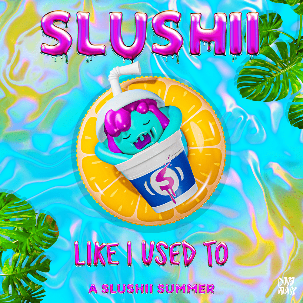Album cover art for "Like I Used To" by Slushii