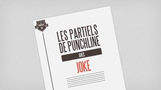 Album cover art for "Partiel de Punchline #6 (Joke)" by Ateyaba