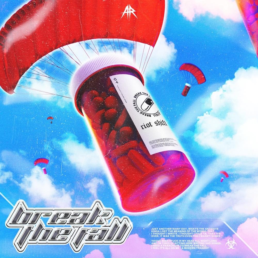 Album cover art for "Break The Fall" by Riot Shift