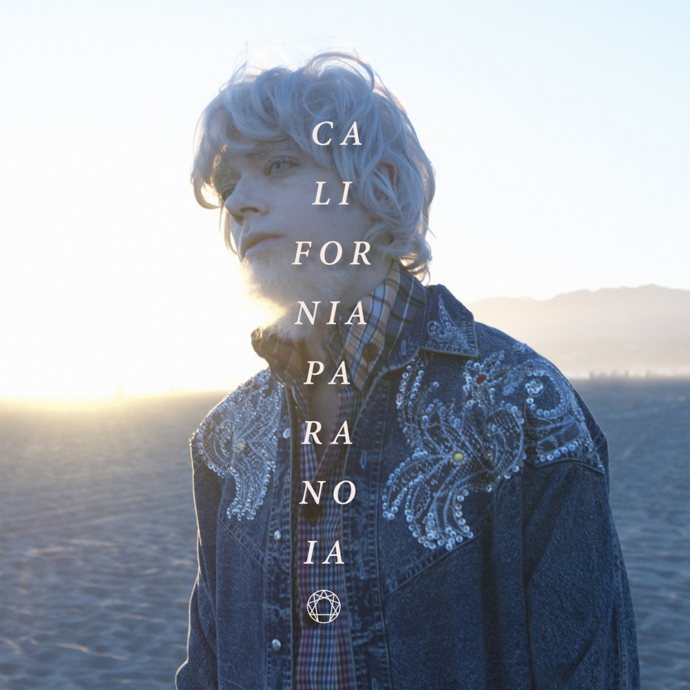 Album cover art for "California Paranoia" by Lawrence Rothman & Angel Olsen