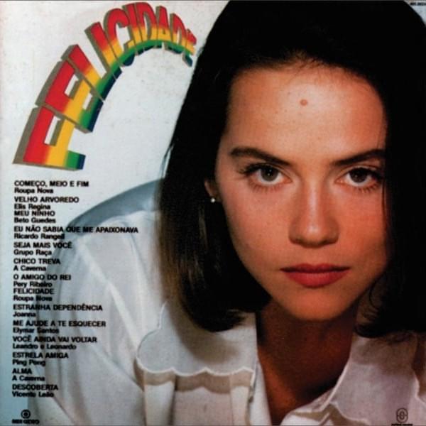 Album cover art for "Felicidade" by Roupa Nova