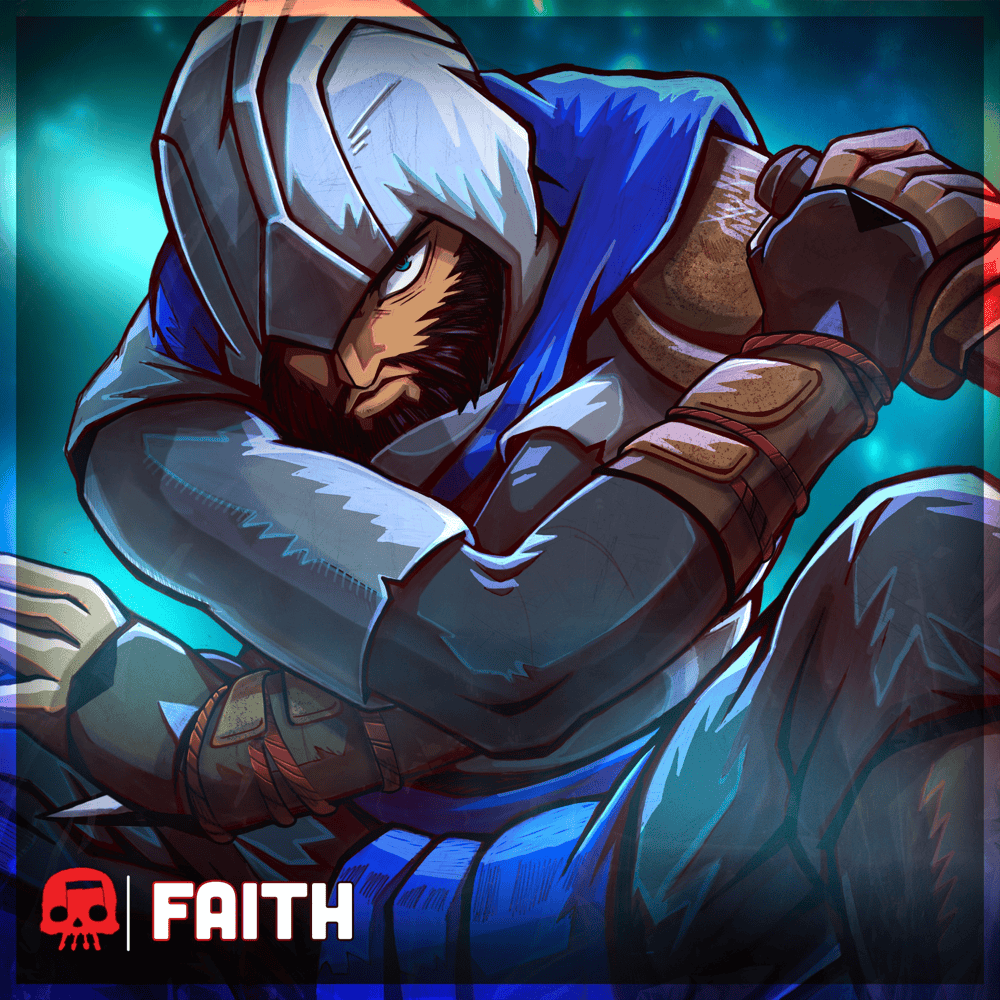 Album cover art for "Faith" by JT Music