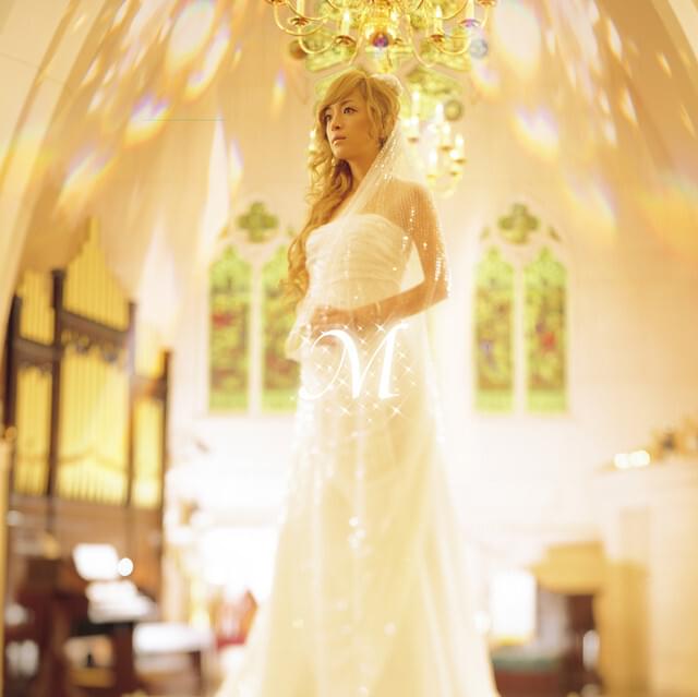 Album cover art for "M" by 浜崎あゆみ (Ayumi Hamasaki)