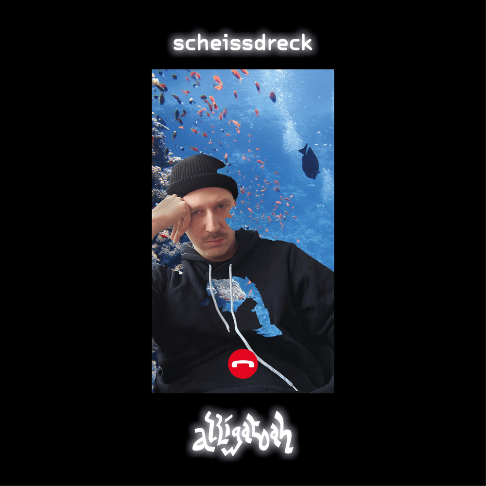 Album cover art for "SCHEISSDRECK" by Alligatoah