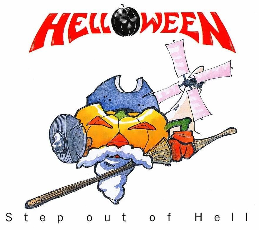 Album cover art for "Step Out of Hell" by Helloween