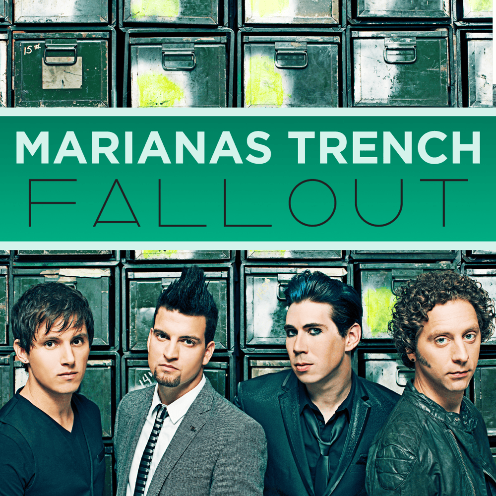 Album cover art for "Fallout" by Marianas Trench