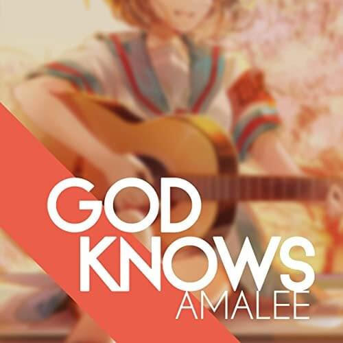 Album cover art for "God Knows (From ”The Melancholy of Haruhi Suzumiya”)" by AmaLee