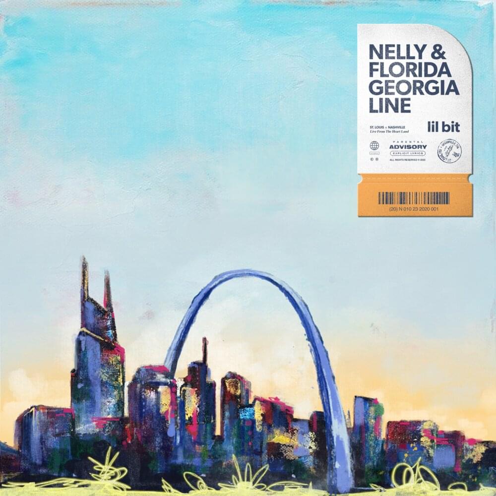 Album cover art for "Lil Bit" by Nelly
