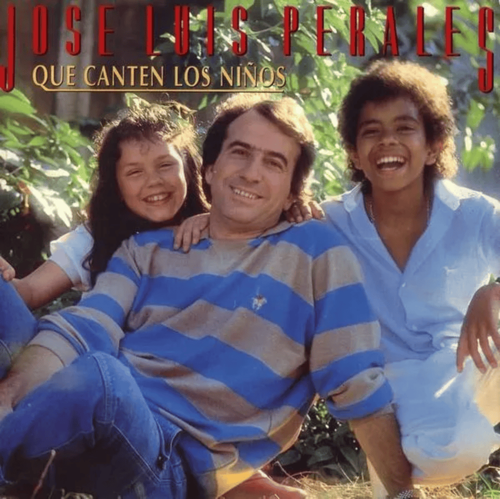 Album cover art for "Qué Canten los Niños (Homenaje a las Aldeas SOS)" by José Luis Perales & Jairzinho & Simony (BRA)