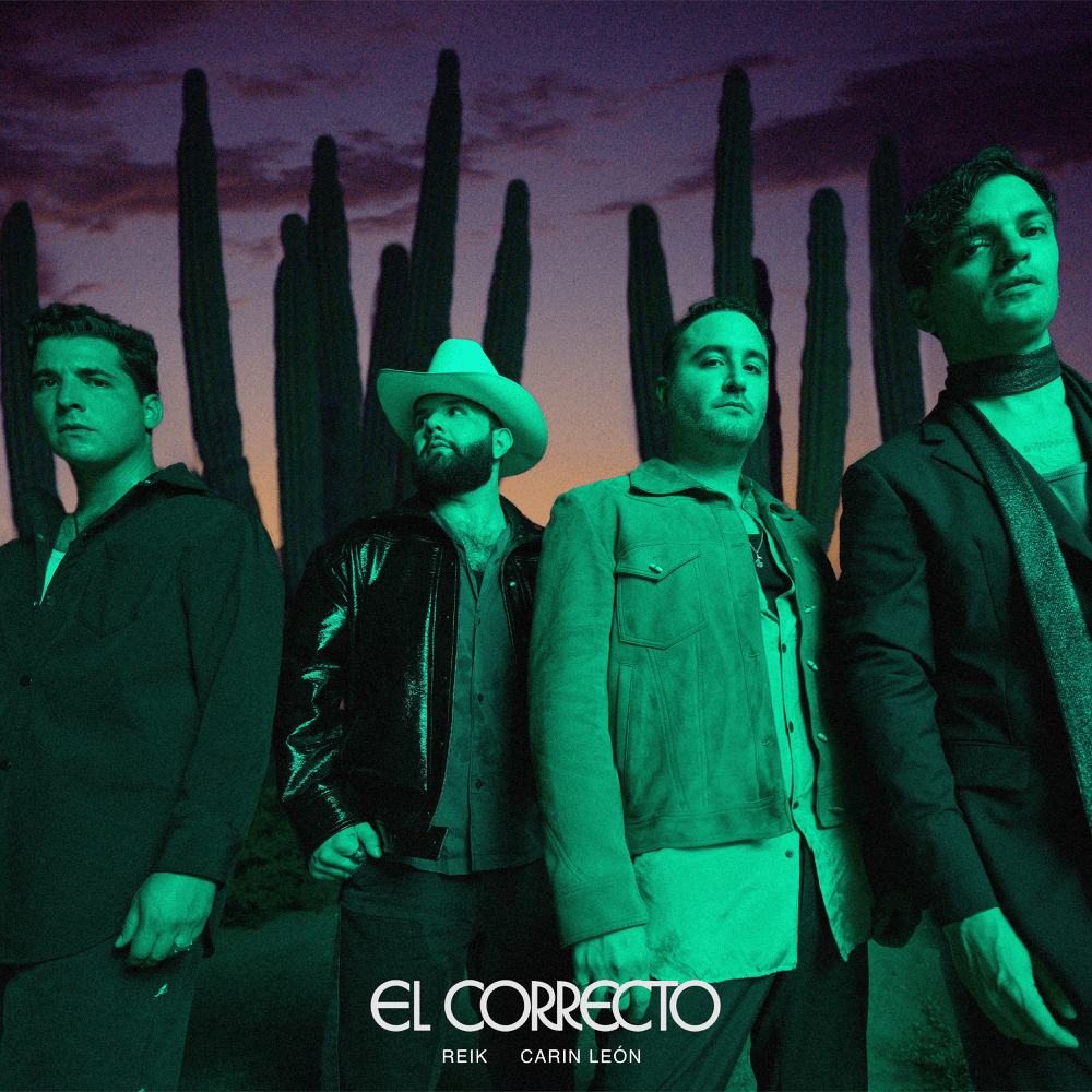 Album cover art for "El Correcto" by Reik