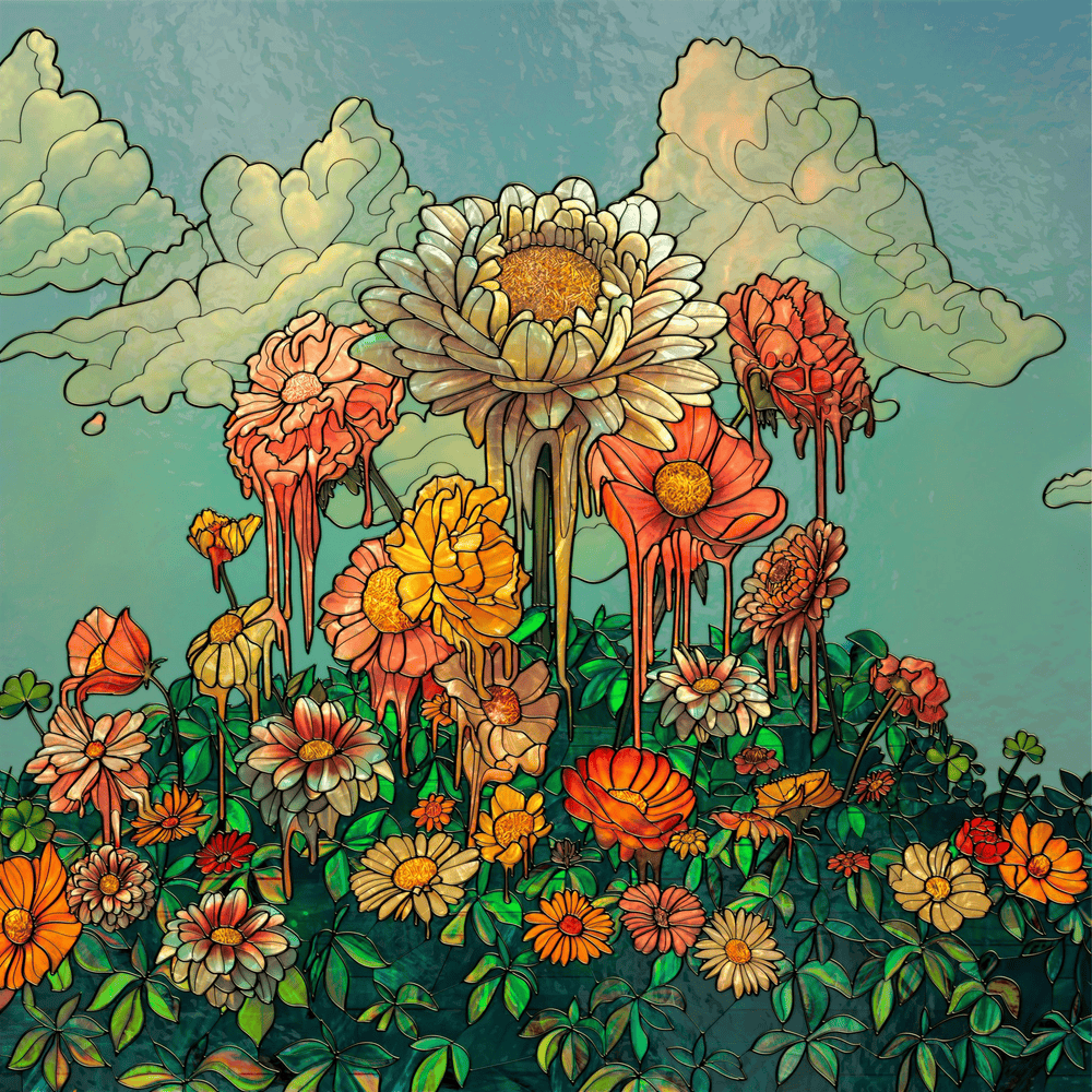 Album cover art for "Lucky" by Zedd