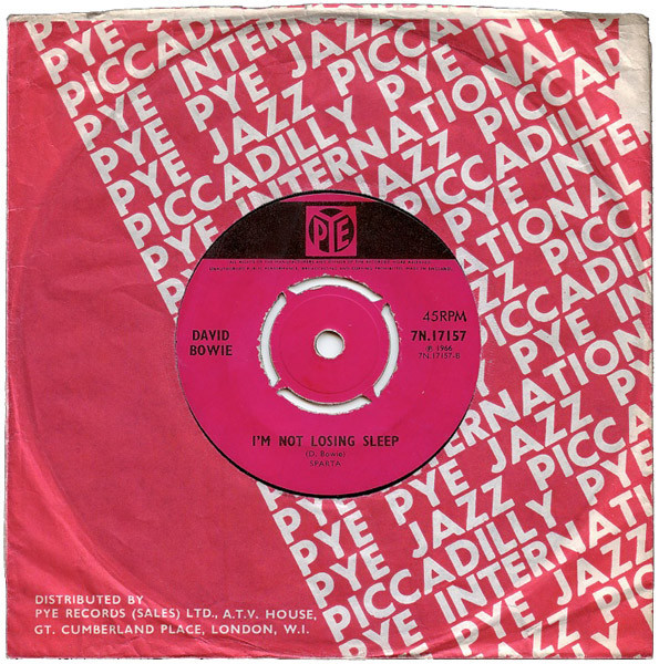 Album cover art for "I’m Not Losing Sleep" by David Bowie