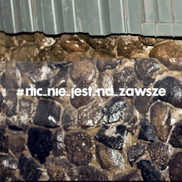 Album cover art for "Nic Nie Jest Na Zawsze" by Tede