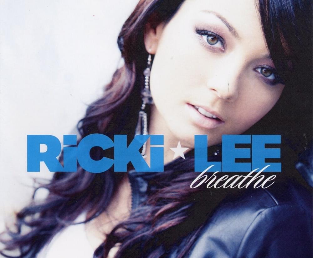 Album cover art for "Breathe" by Ricki-Lee