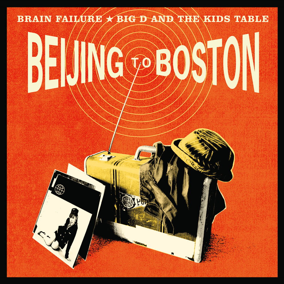 Album cover art for "Coming Down to Beijing" by Brain Failure