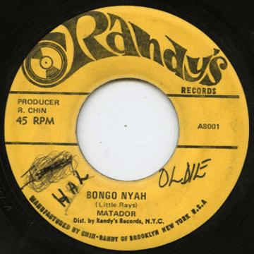 Album cover art for "Bongo Nyah" by Little roy