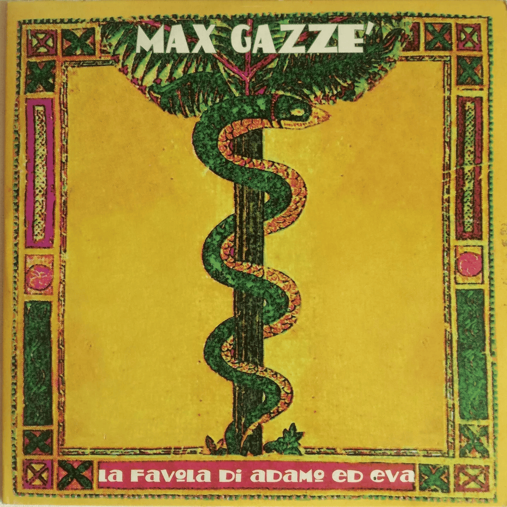 Album cover art for "La favola di Adamo ed Eva" by Max Gazzè