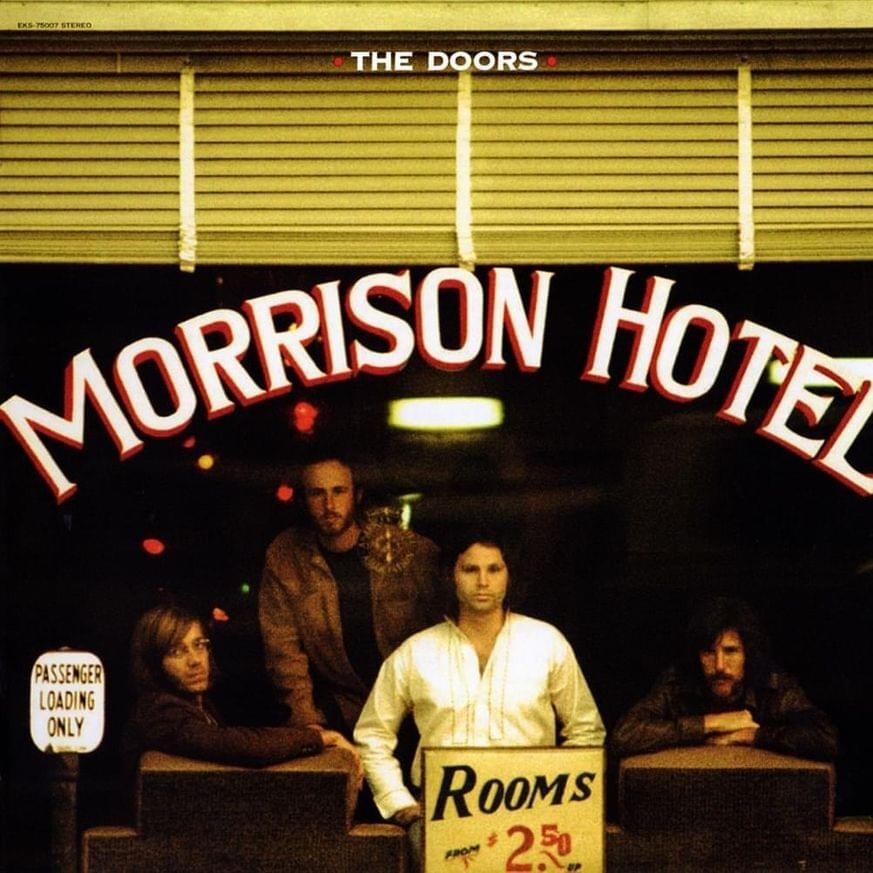 Album cover art for "Talking Blues" by The Doors