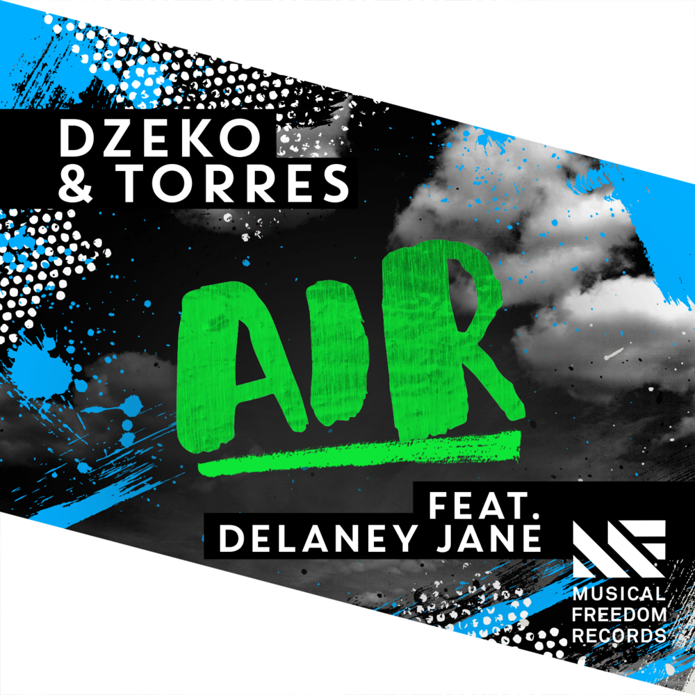 Album cover art for "Air" by Tiësto & Delaney Jane