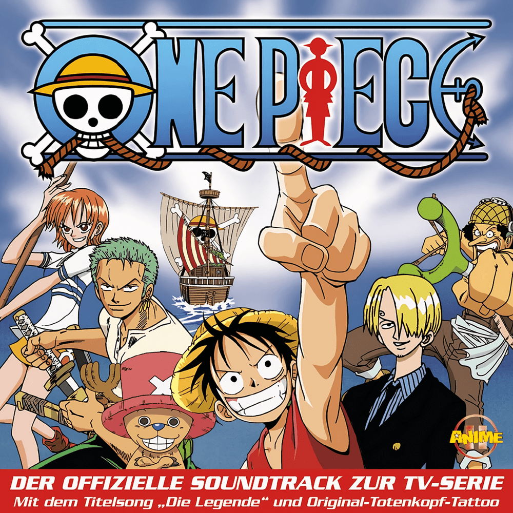 Album cover art for "Grand Line (One Piece)" by Anime Allstars & Fred Röttcher