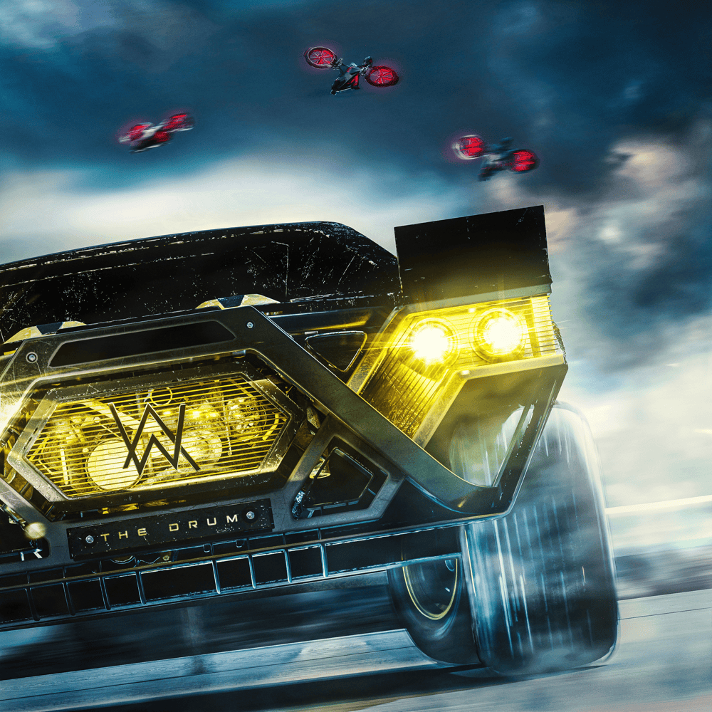 Album cover art for "The Drum" by Alan Walker