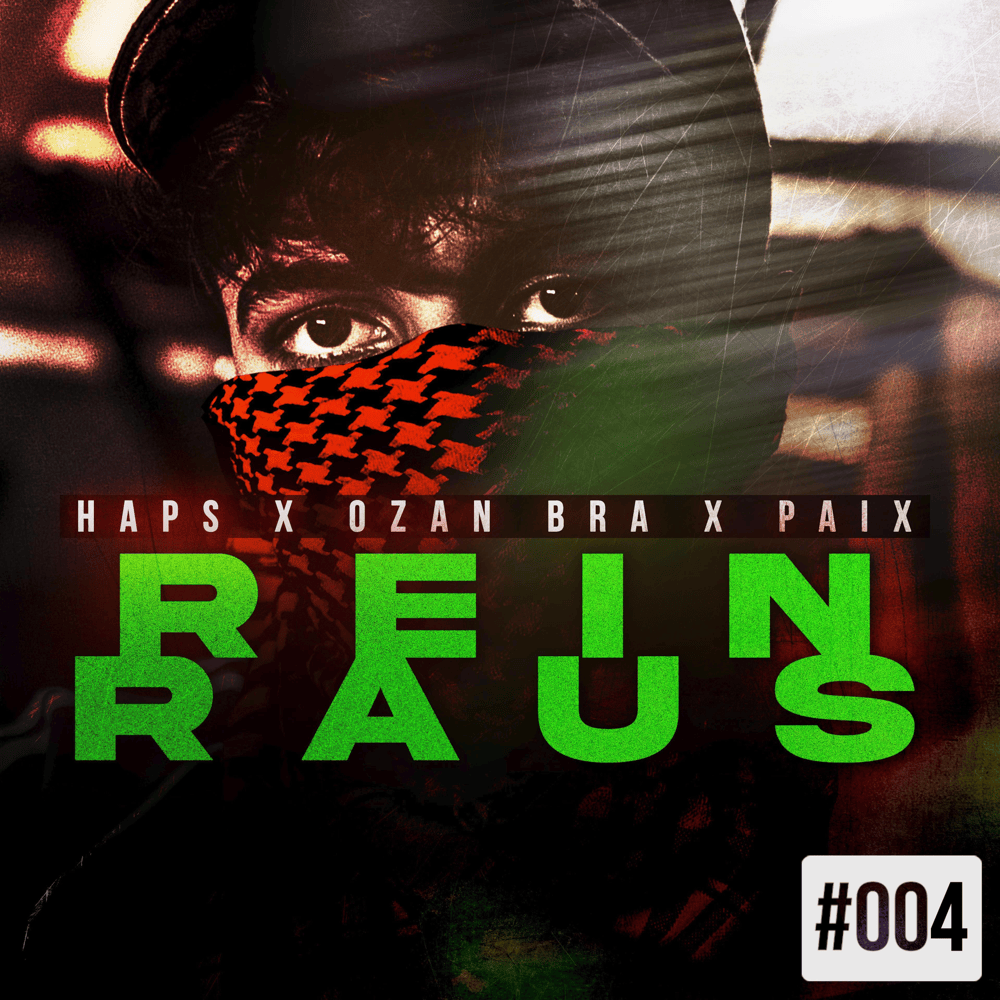 Album cover art for "Rein raus" by OZAN BRA