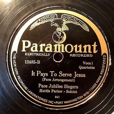 It Pays To Serve Jesus by Pace Jubilee Singers