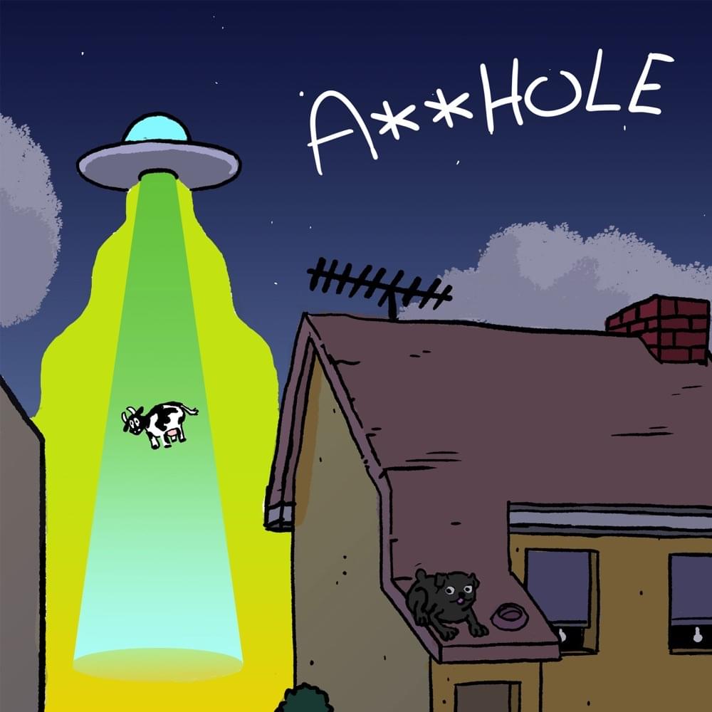 Album cover art for "Asshole" by Boy In Space