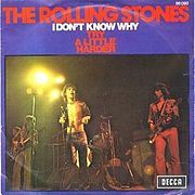 Album cover art for "I Don't Know Why" by The Rolling Stones