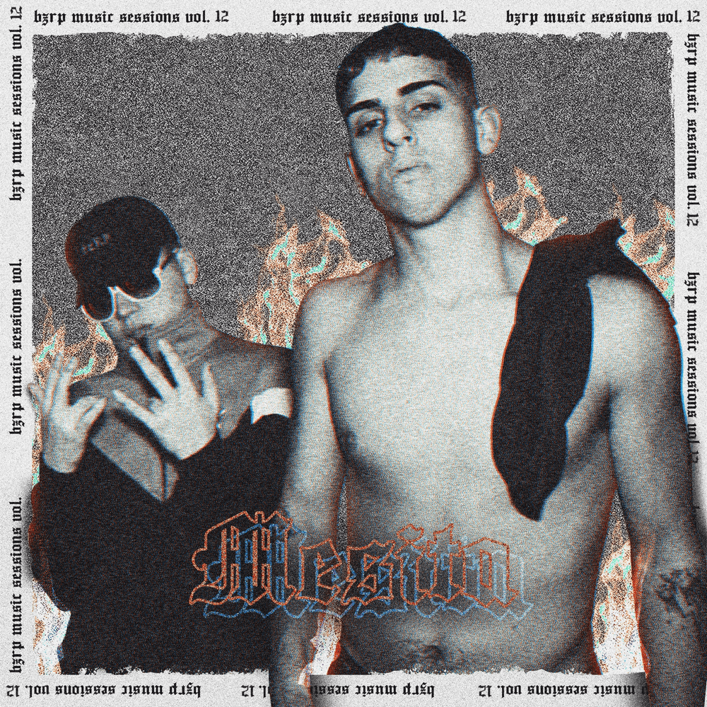 Album cover art for "Mesita: Bzrp Music Sessions, Vol. 12" by Bizarrap
