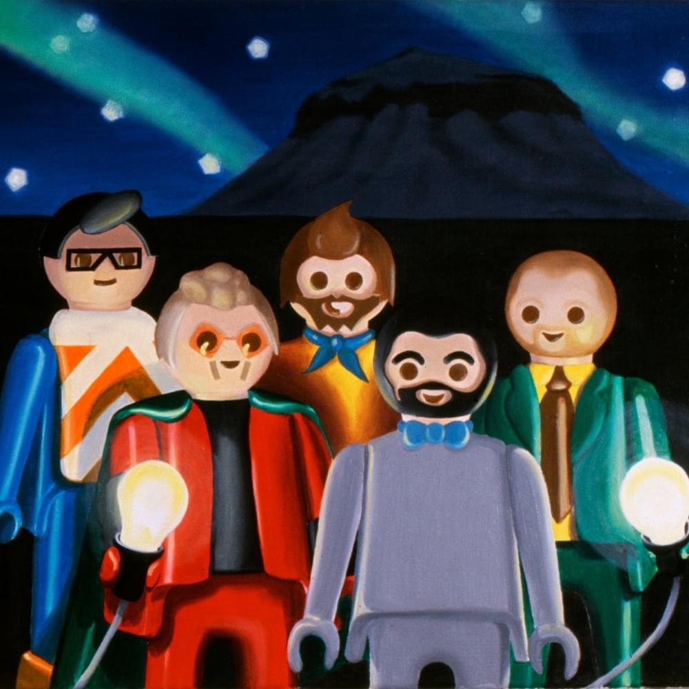 Album cover art for "Rómantíka" by Apparat Organ Quartet
