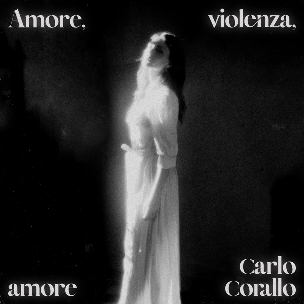 Album cover art for "Amore, violenza, amore" by Carlo Corallo