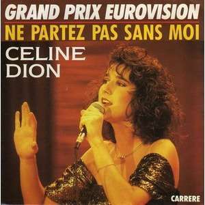 Album cover art for "Ne partez pas sans moi" by Céline Dion