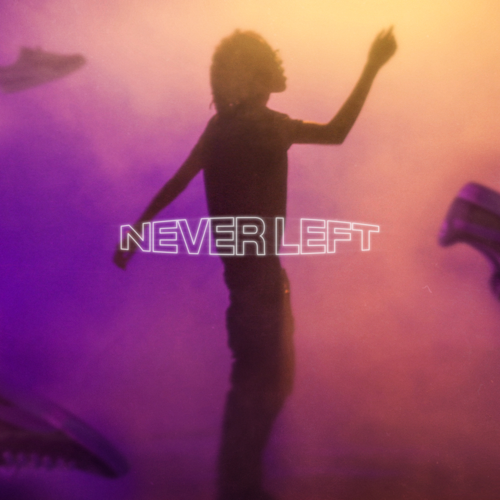 Album cover art for "NEVER LEFT" by 2K Sports