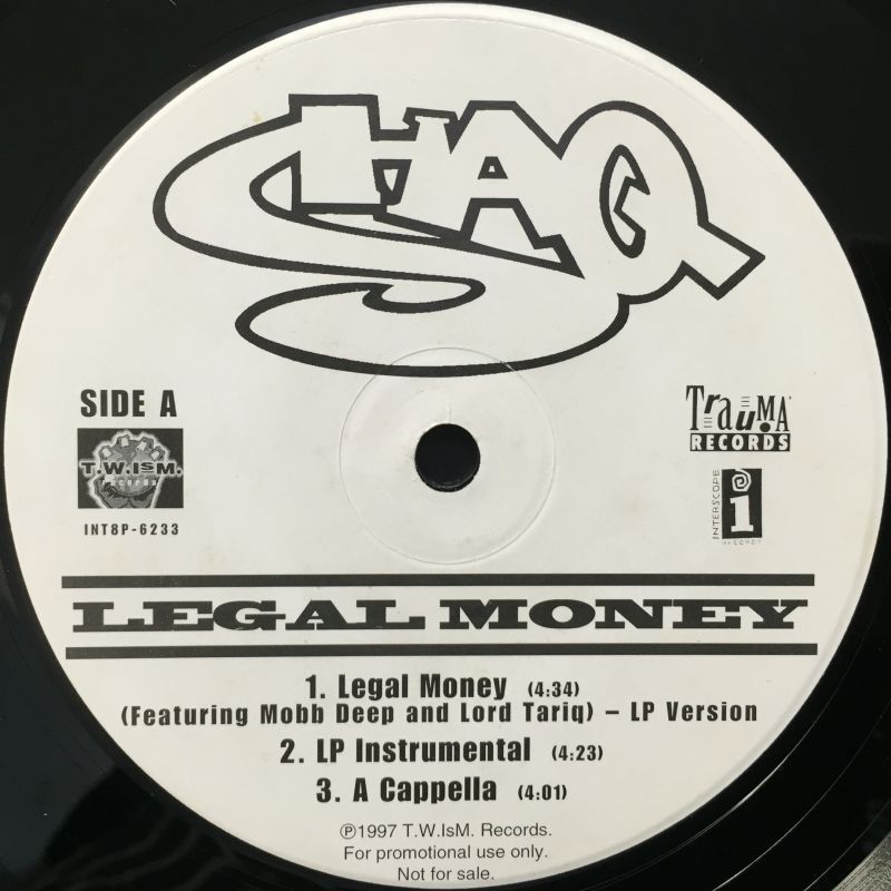 Album cover art for "Legal Money" by Shaquille O’Neal & Lord Tariq & Mobb Deep