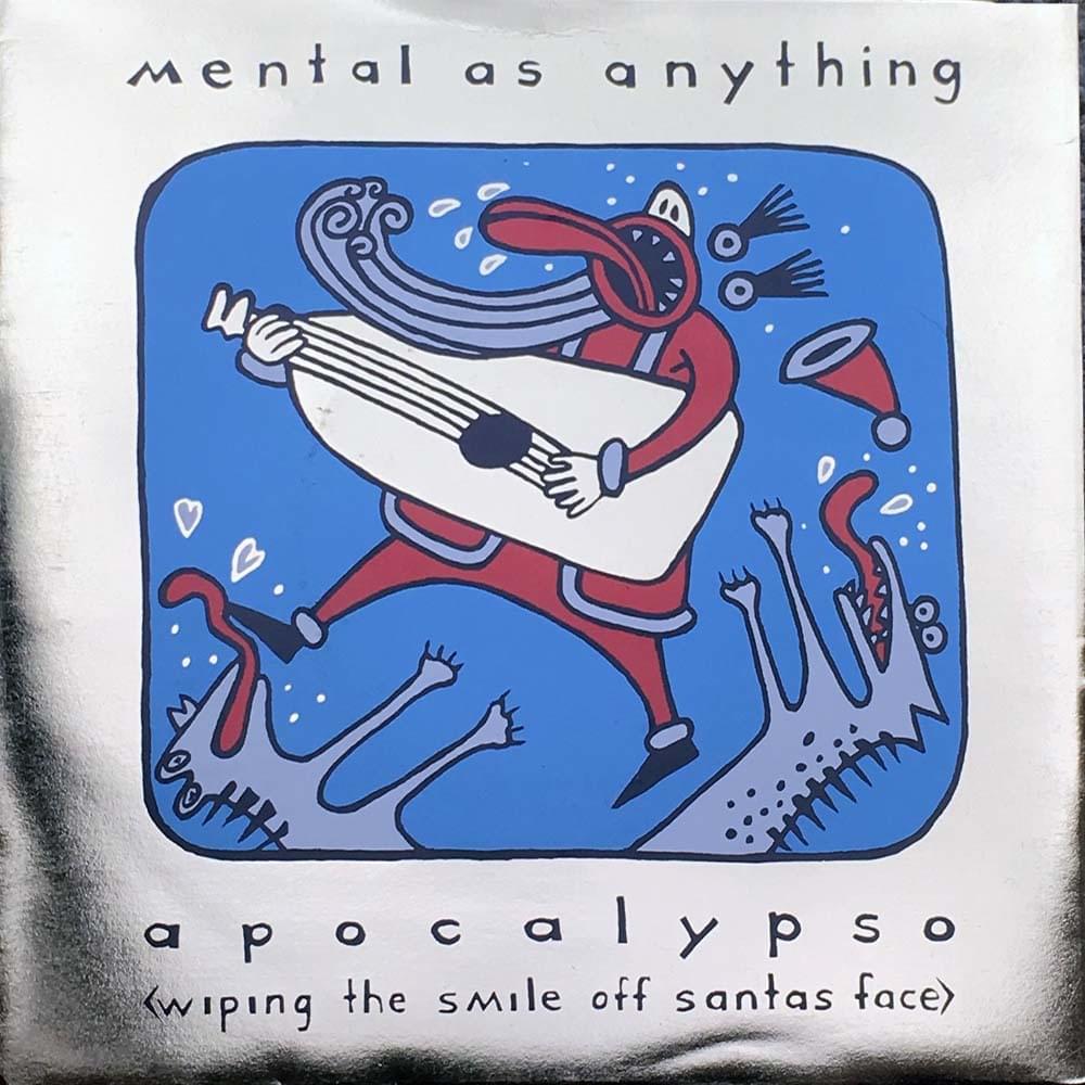 Album cover art for "Apocalypso" by Mental As Anything