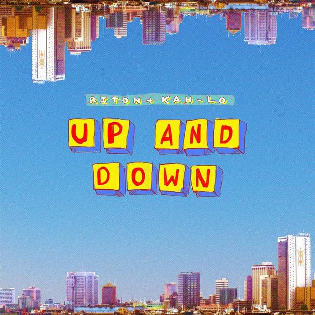 Album cover art for "Up & Down" by Riton