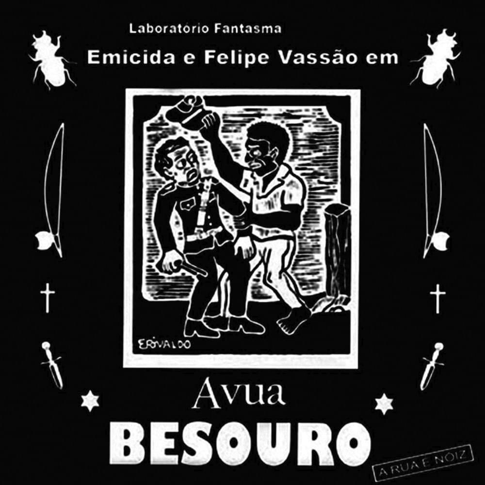 Album cover art for "Avua Besouro" by Emicida