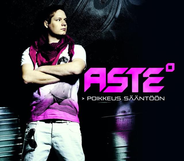 Album cover art for "Poikkeus sääntöön" by Aste