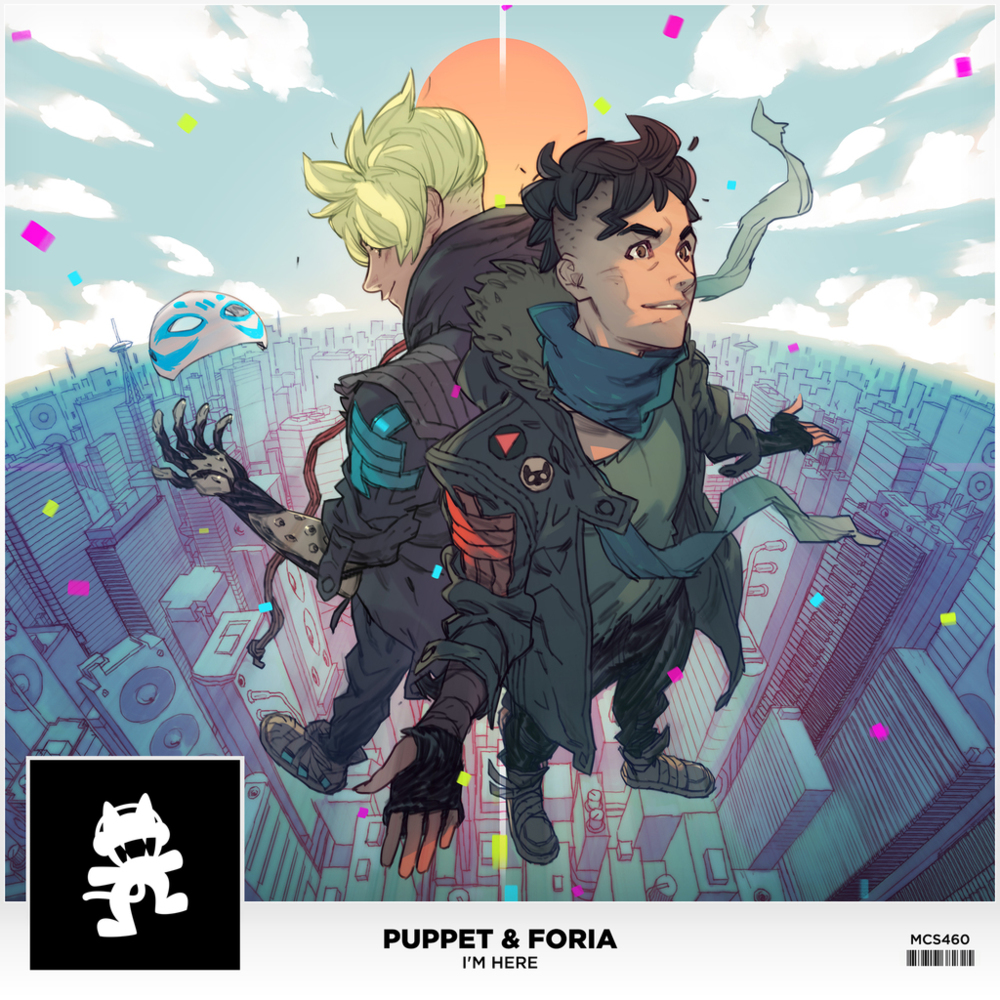 Album cover art for "I’m Here" by Puppet