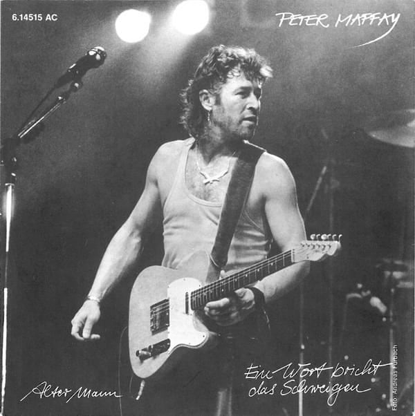 Album cover art for "Alter Mann" by Peter Maffay