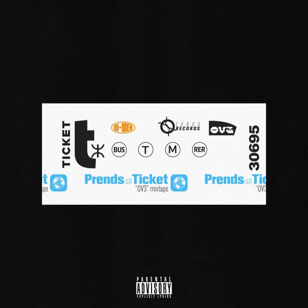 Album cover art for "Prends un ticket" by Di-Meh
