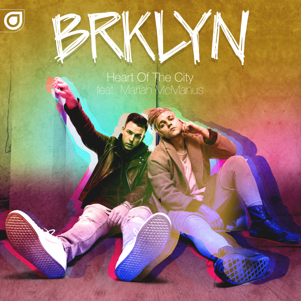 Album cover art for "Heart of the City" by BRKLYN & Mariah McManus