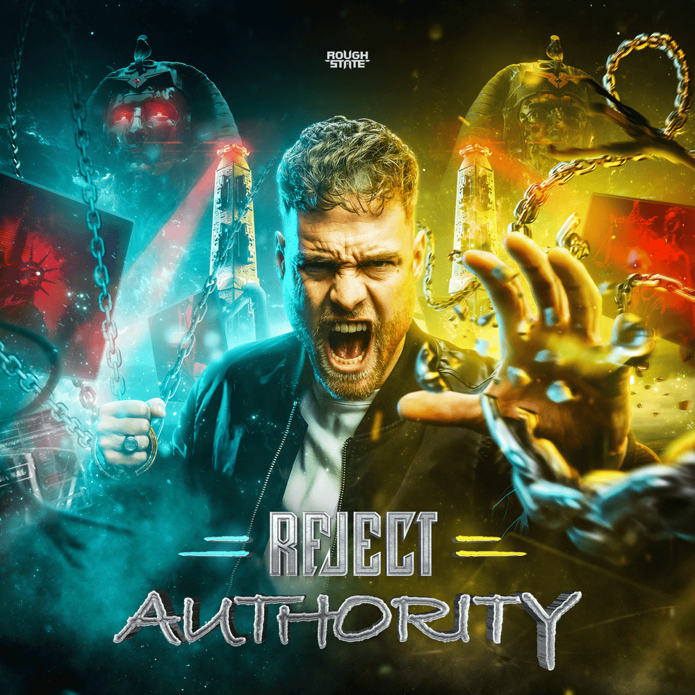 Album cover art for "Reject Authority" by Rejecta & Last Word