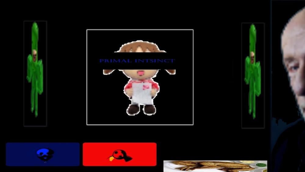 Album cover art for "Primal Instinct" by HassenXAnything & Teuthida & Starved Eggman