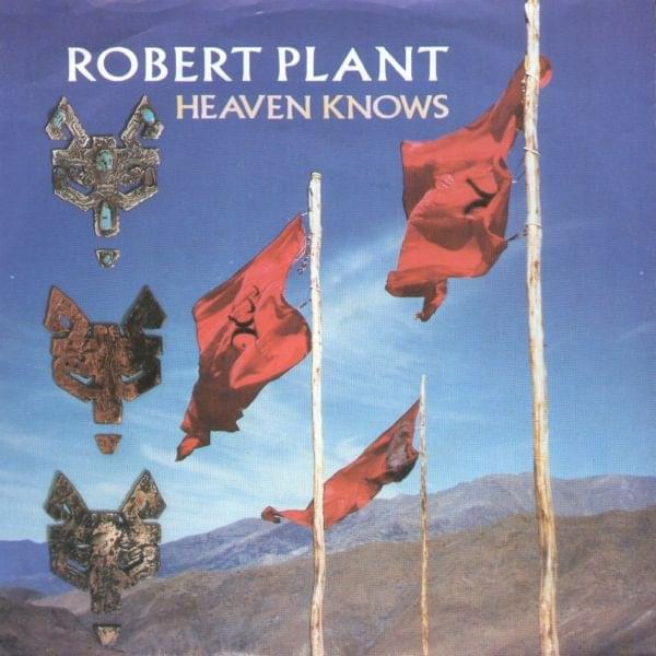 Album cover art for "Heaven Knows" by Robert Plant