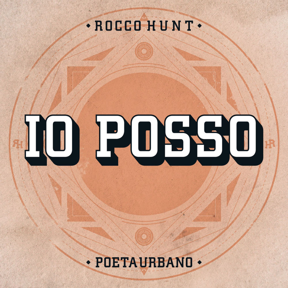 Album cover art for "Io posso" by Rocco Hunt