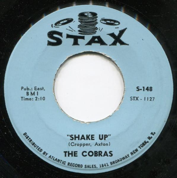 Album cover art for "Shake Up" by The Cobras