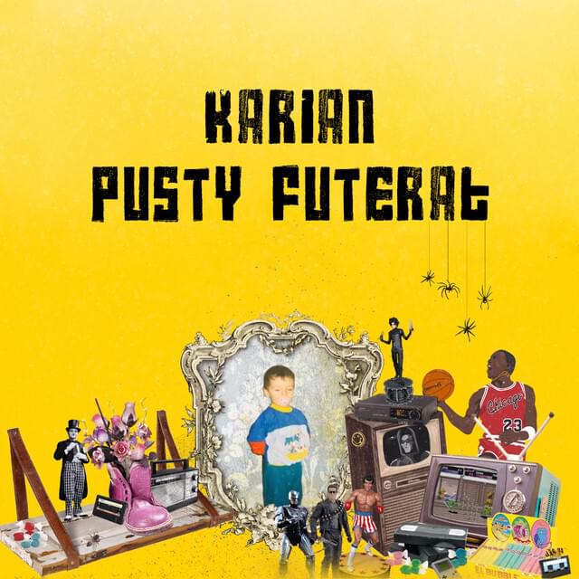 Album cover art for "Pusty futerał" by Karian