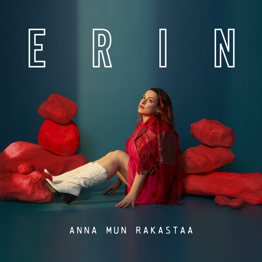 Album cover art for "Anna mun rakastaa" by Erin